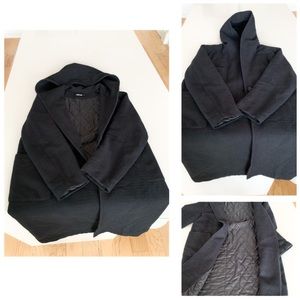 Long black jacket